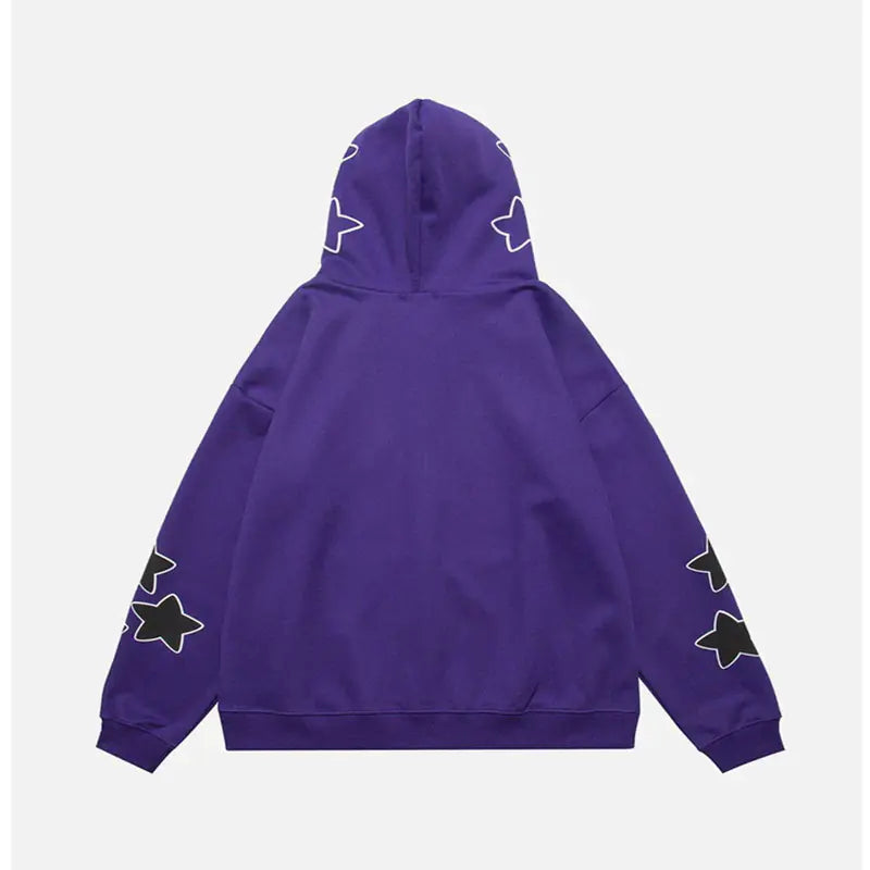 Sudadera con Capucha y Cremallera Harajuku Y2K