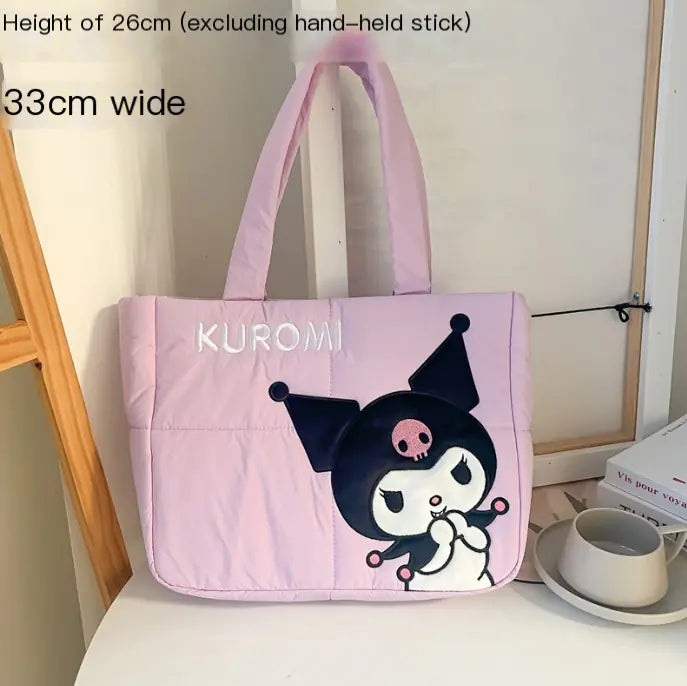 Sanrio Handbag - Kuromi Tote & Pacha Dog Bag