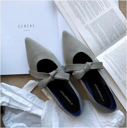 Mocasines Planos con Lazo