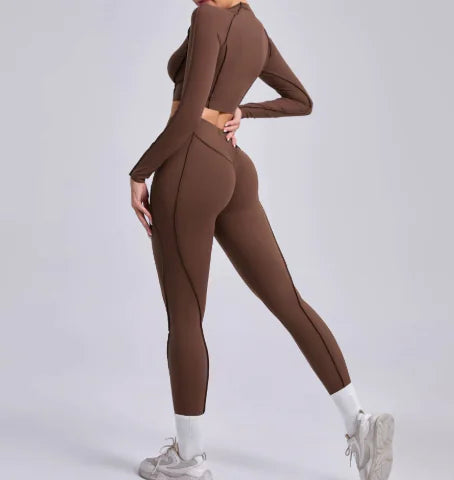 Conjunto de Ropa para Yoga de Mujeres