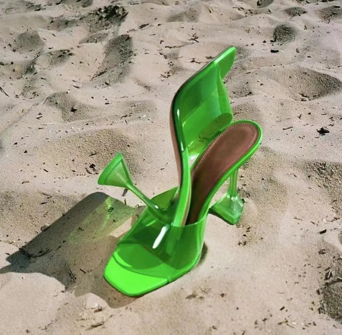 Sandalias Transparentes Crystal