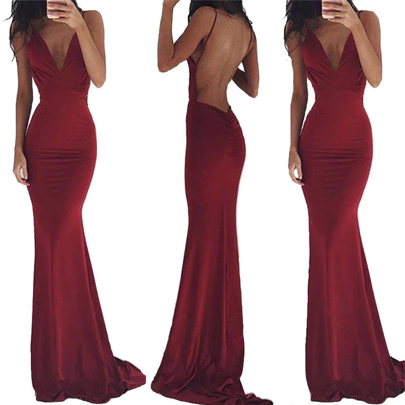 Vestido Maxi Tirante para Mujer