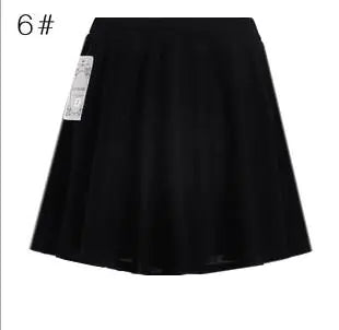 Falda Mini Plisada de Talle Alto LIVA