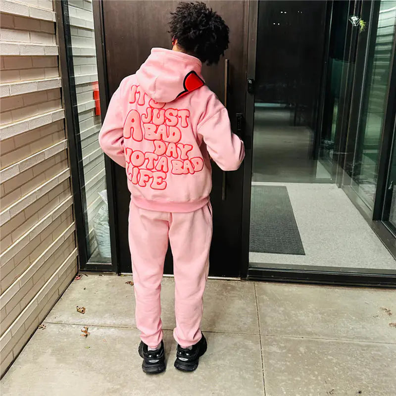 Sudadera Y2K con Estampado de Corazón y Letras