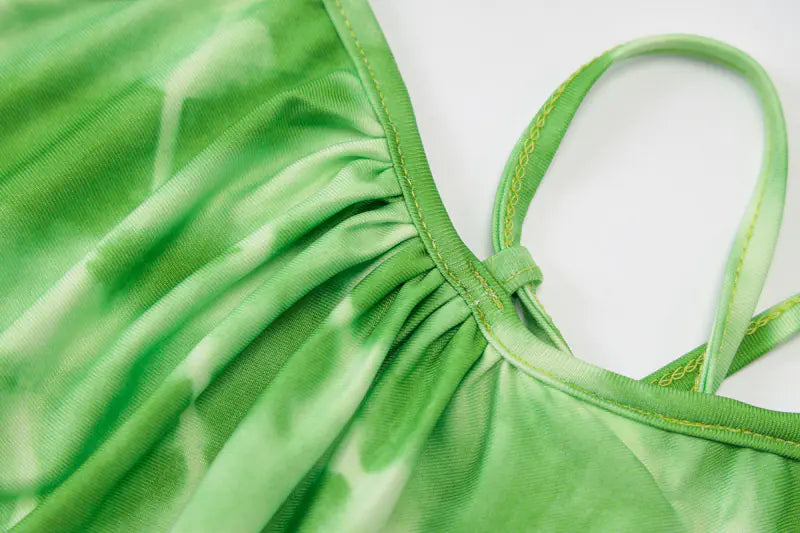 Top Sin Mangas Tie-Dye de Verano para Mujer