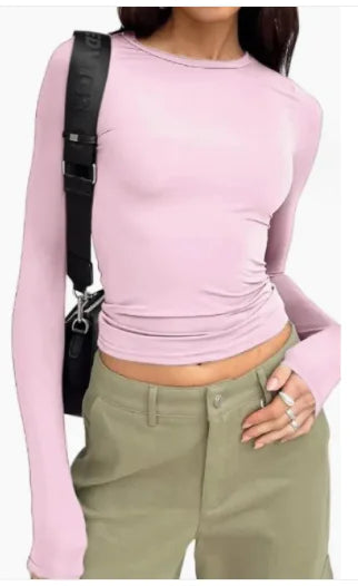 Jersey Slim de Manga Larga