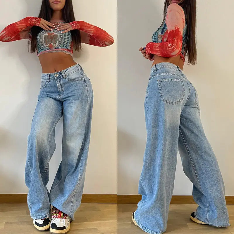 Jeans de Pierna Ancha