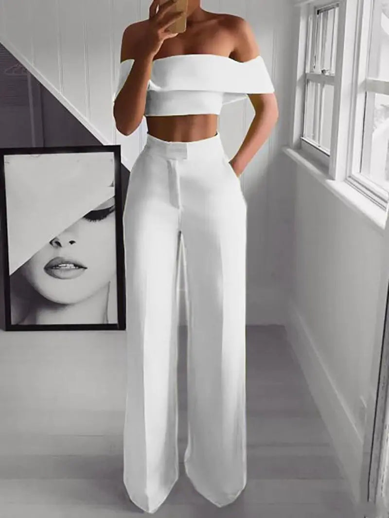 Conjunto Slim Fit de Cintura Alta