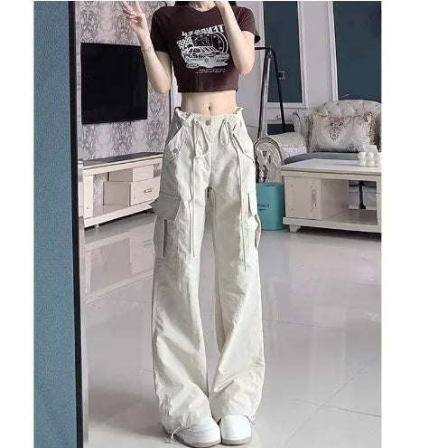 Pantalones Anchos de Cintura Alta