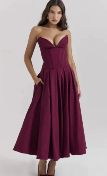 Vestido Tubo Elegante Nuevo para Mujer