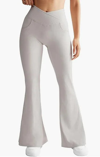 Pantalones de Yoga Acanalados