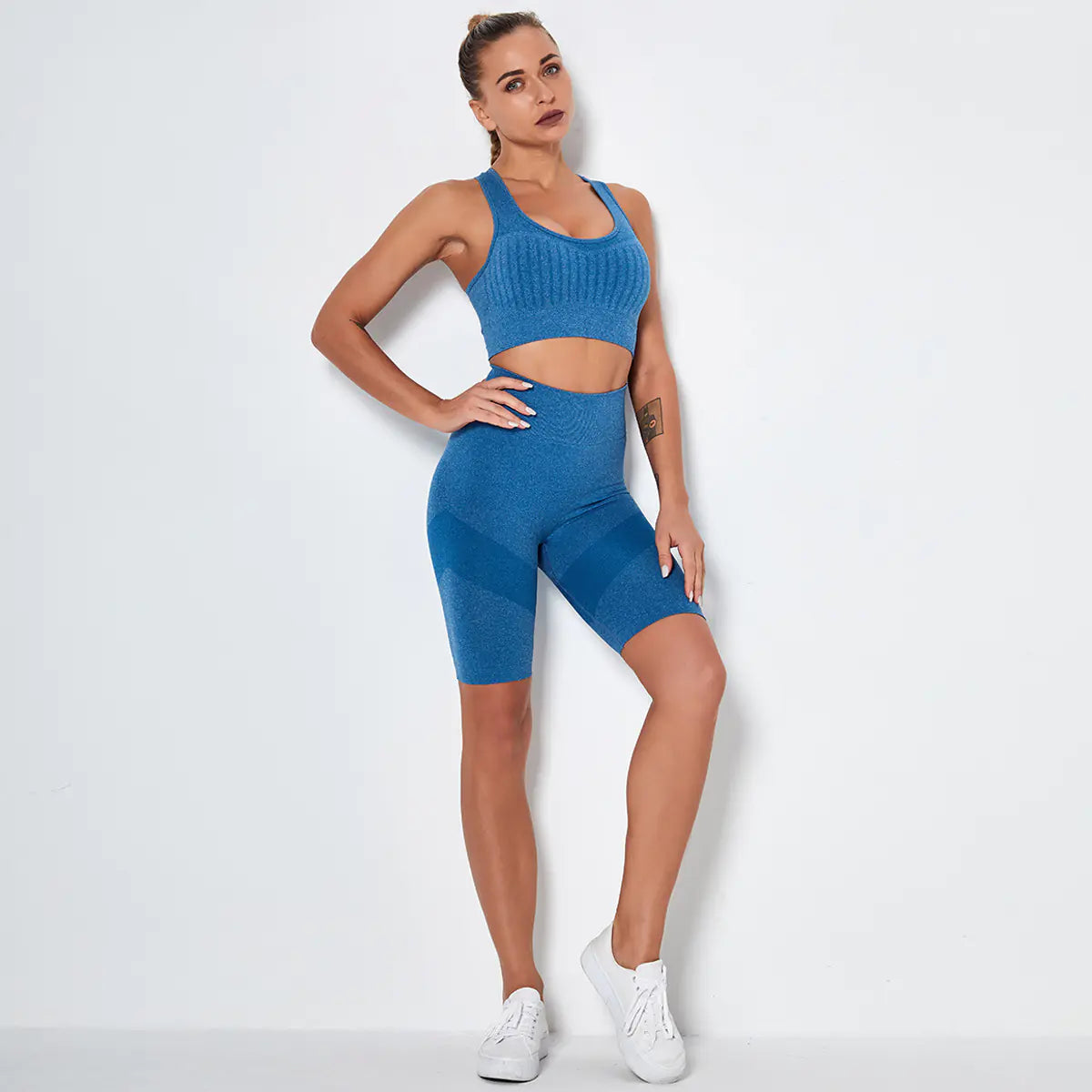 Conjunto de Yoga Atléticas - Sujetador Deportivo y Leggings