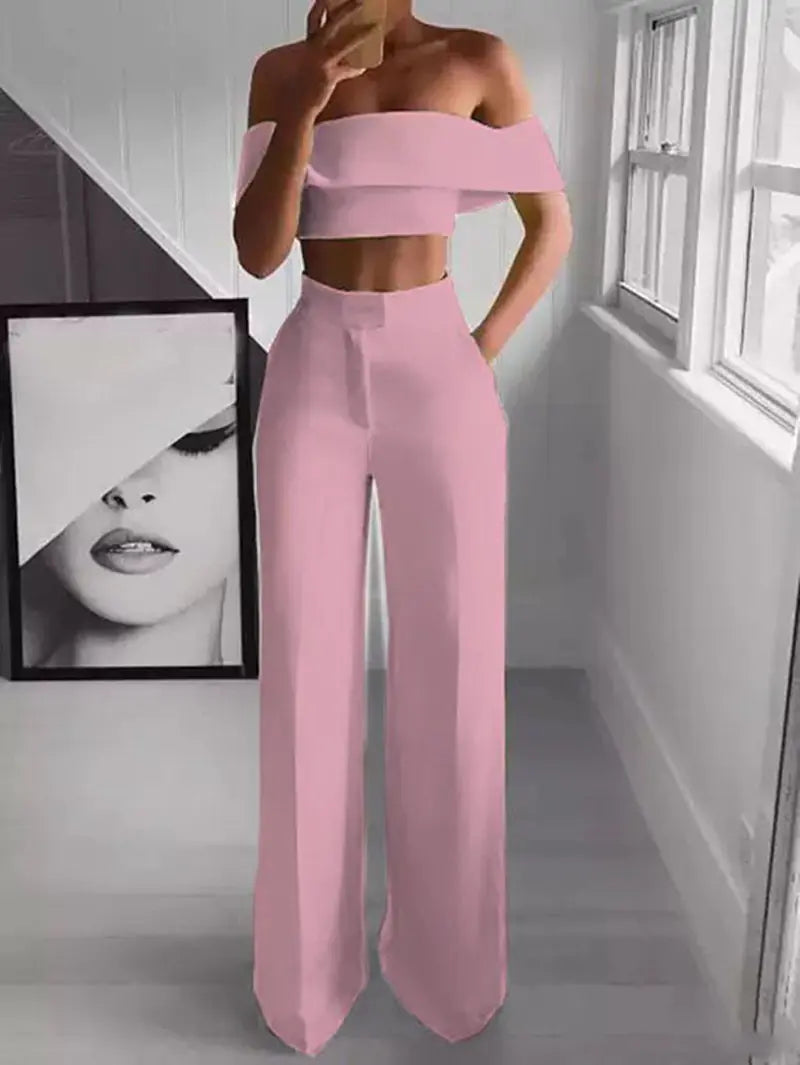 Conjunto Slim Fit de Cintura Alta