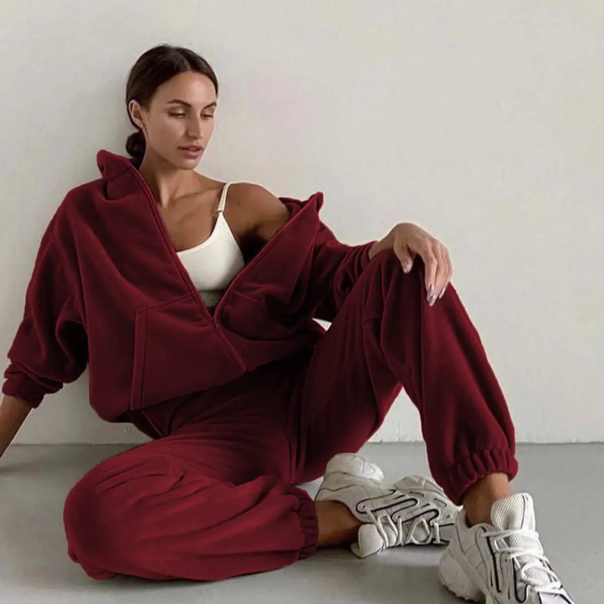 Conjunto de Sudadera Deportiva - Otoño/Invierno