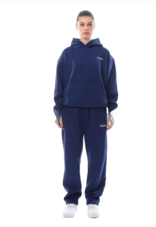 Conjunto Unisex de Dos Piezas de Sudadera y Pantalón