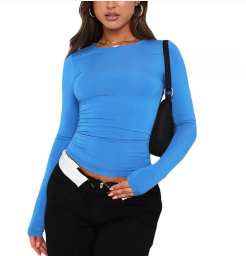 Jersey Slim de Manga Larga