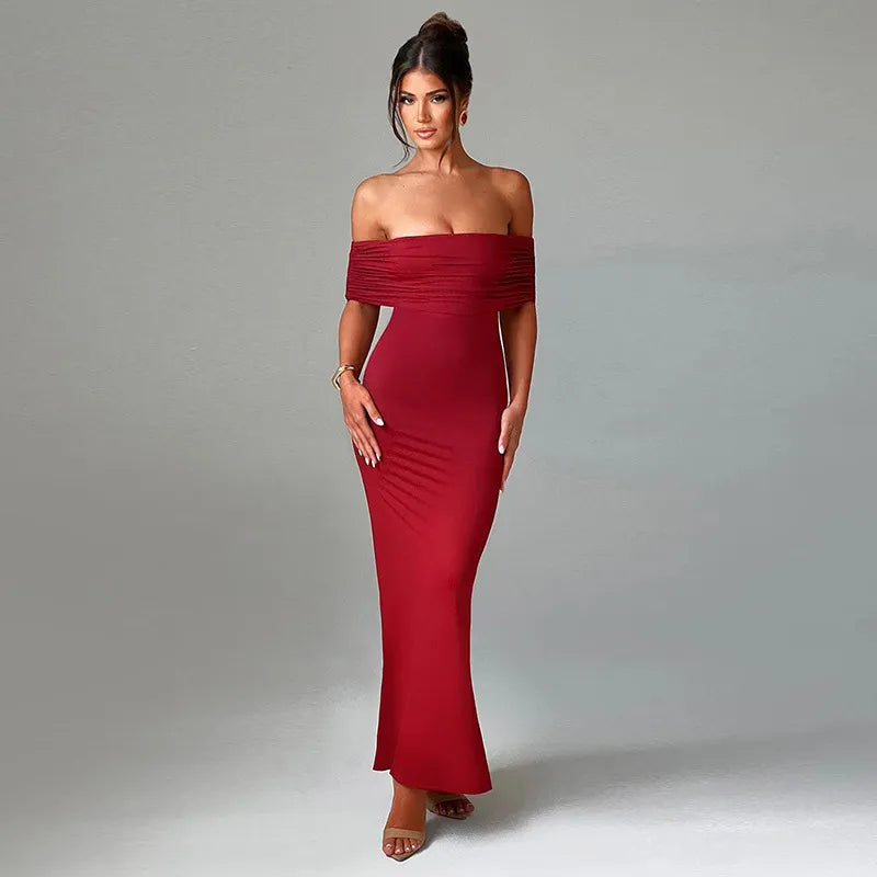 Vestido Elegante con Espalda Abierta para Mujer