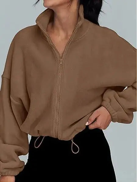 Chaqueta Polar con Cierre para Mujer