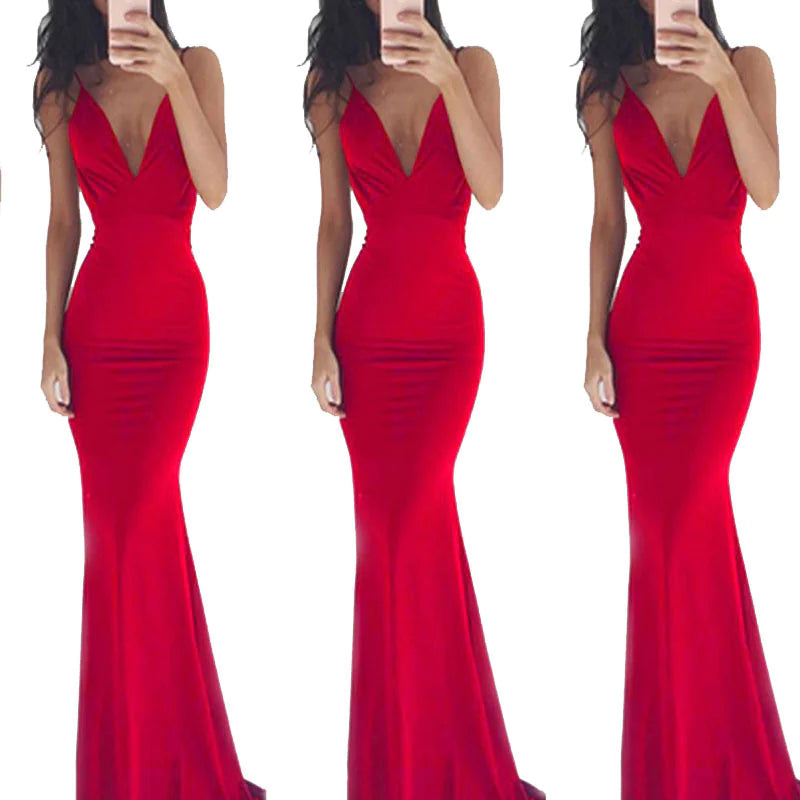 Vestido Maxi Tirante para Mujer