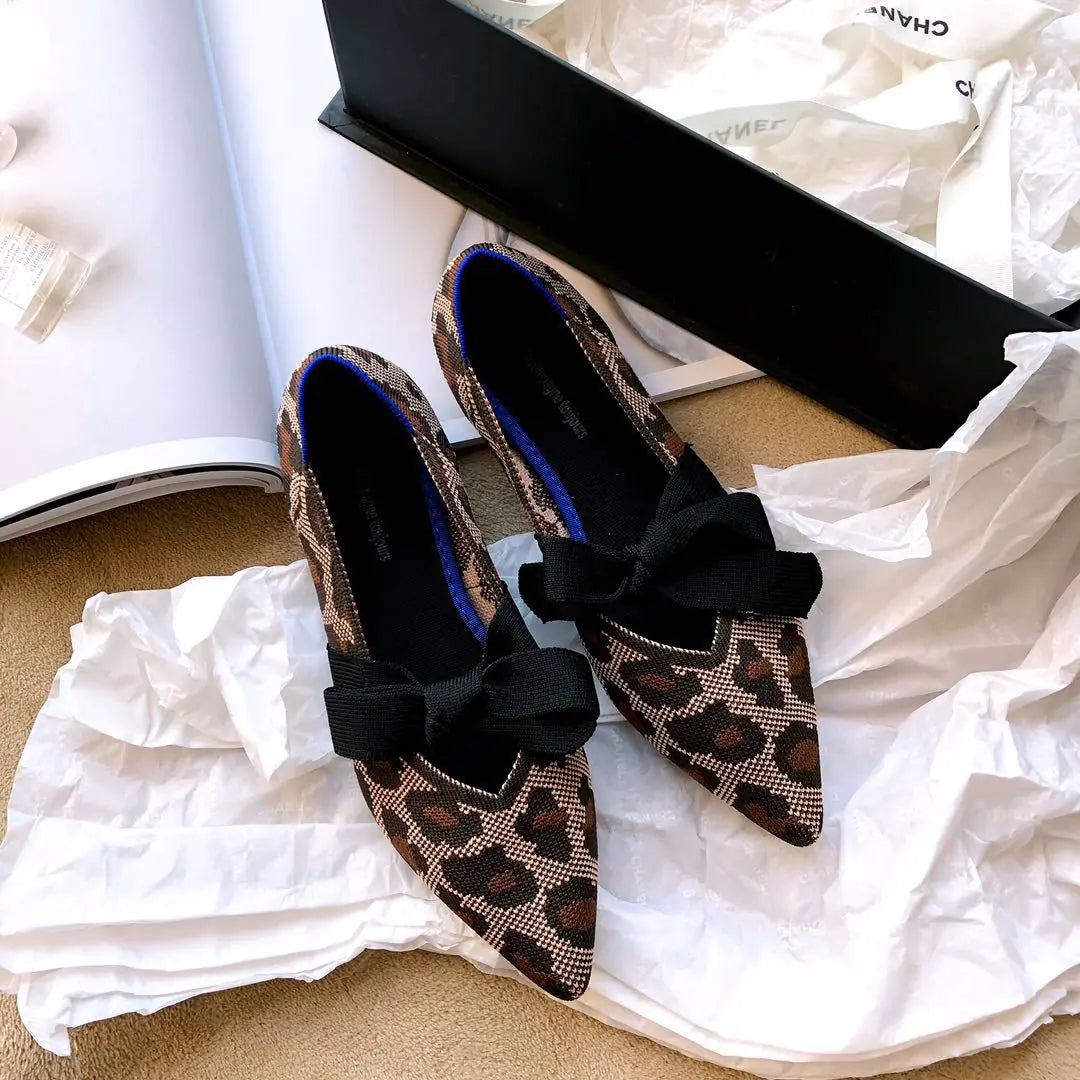 Mocasines Planos con Lazo