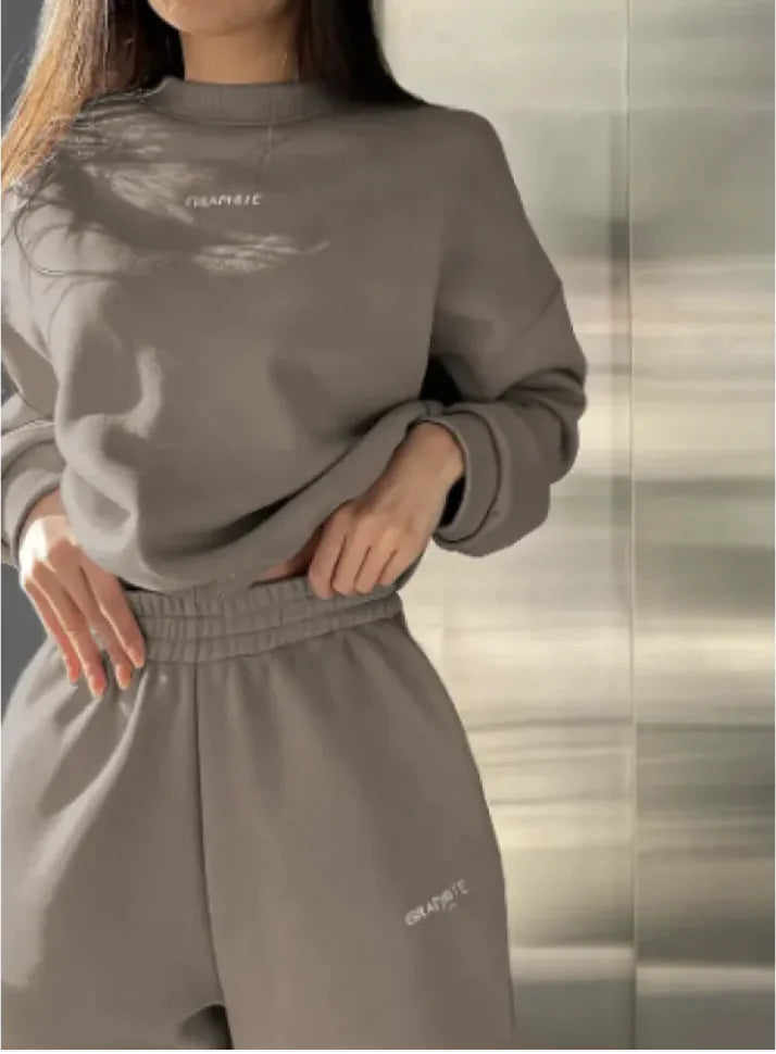 Conjunto Deportivo Casual de Ajuste Delgado