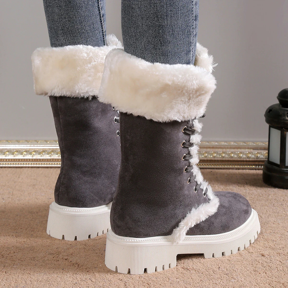 Botas de Nieve Mid-Calf