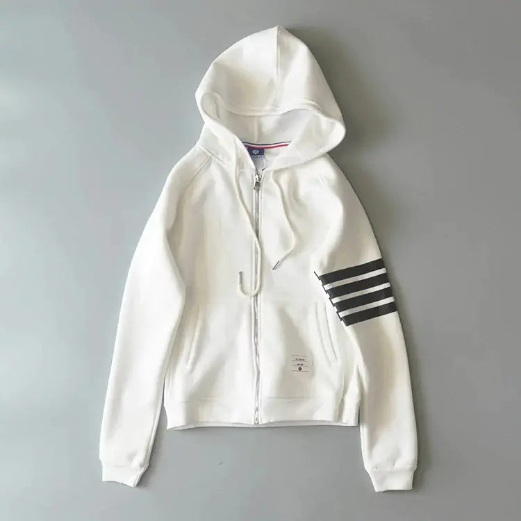 Women's Hooded Fleece Cardigan Sweatshirt