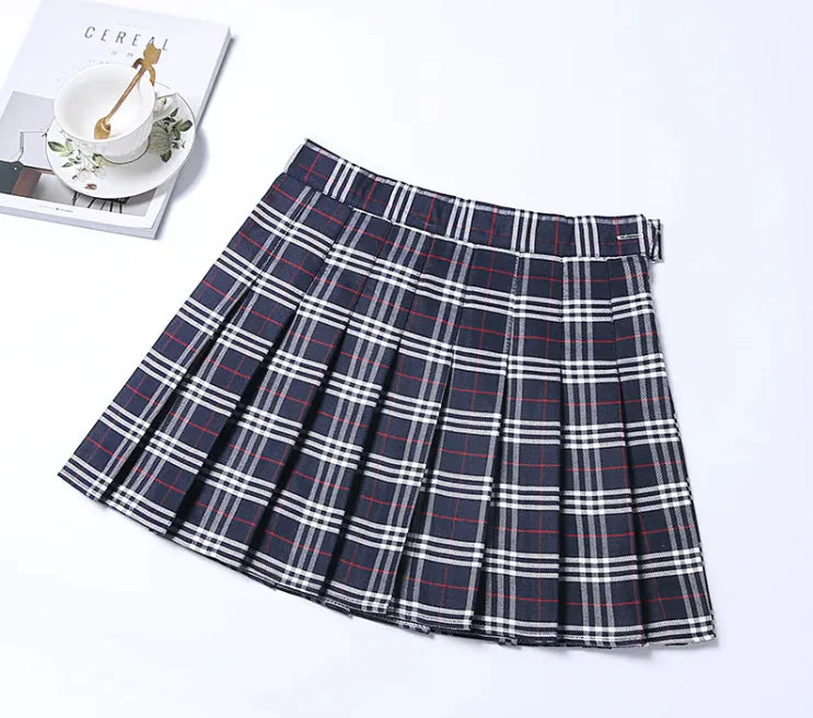 Falda Plisada Estilo Japonés – Tipo A