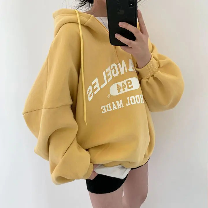 Hooded Padded Fleece Jacket for Women with Zipper
