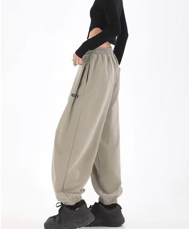 Pantalones Harem de Cintura Alta