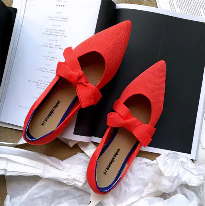 Mocasines Planos con Lazo