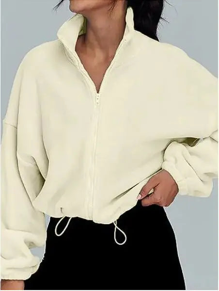 Chaqueta Polar con Cierre para Mujer