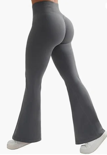 Pantalones de Yoga Acanalados