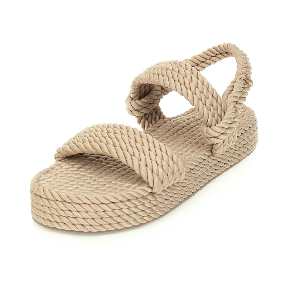 Sandalias de Cuerda -Tejidos de Lino