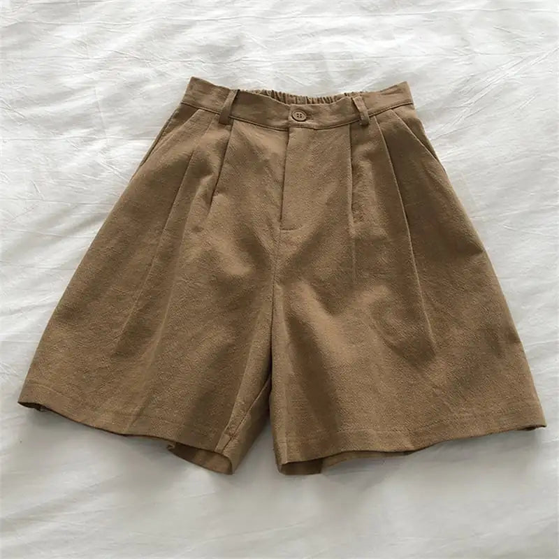 Shorts anchos de Cintura Alta para mujer