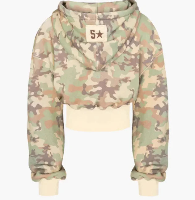 Women's Camo Cardigan & Pants Set
