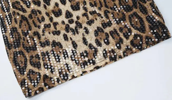 Vestido de Leopardo para Mujer