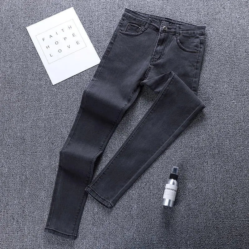 Pantalones Vaqueros de Cintura Alta para Mujer