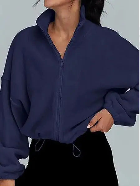 Chaqueta Polar con Cierre para Mujer