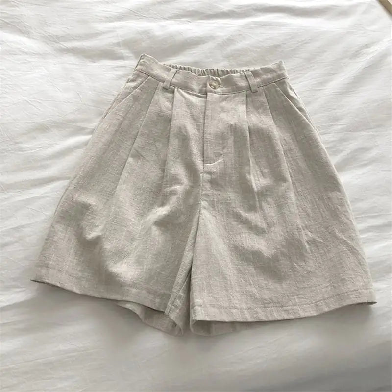 Shorts anchos de Cintura Alta para mujer