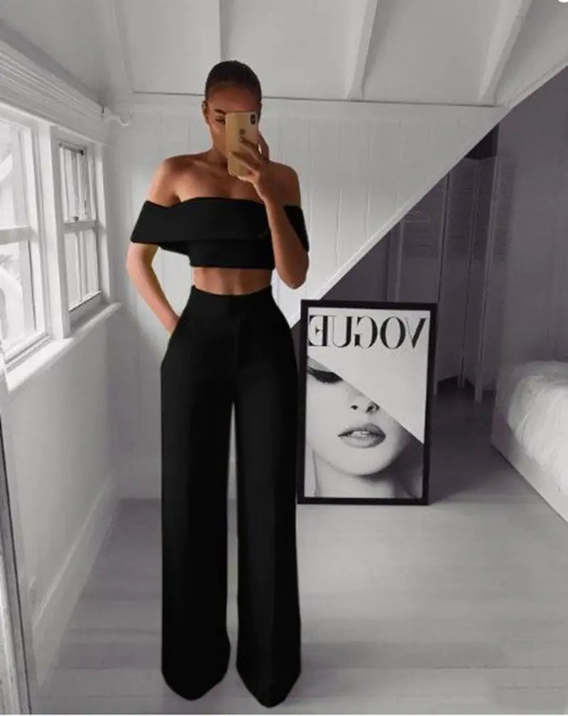 Conjunto Slim Fit de Cintura Alta