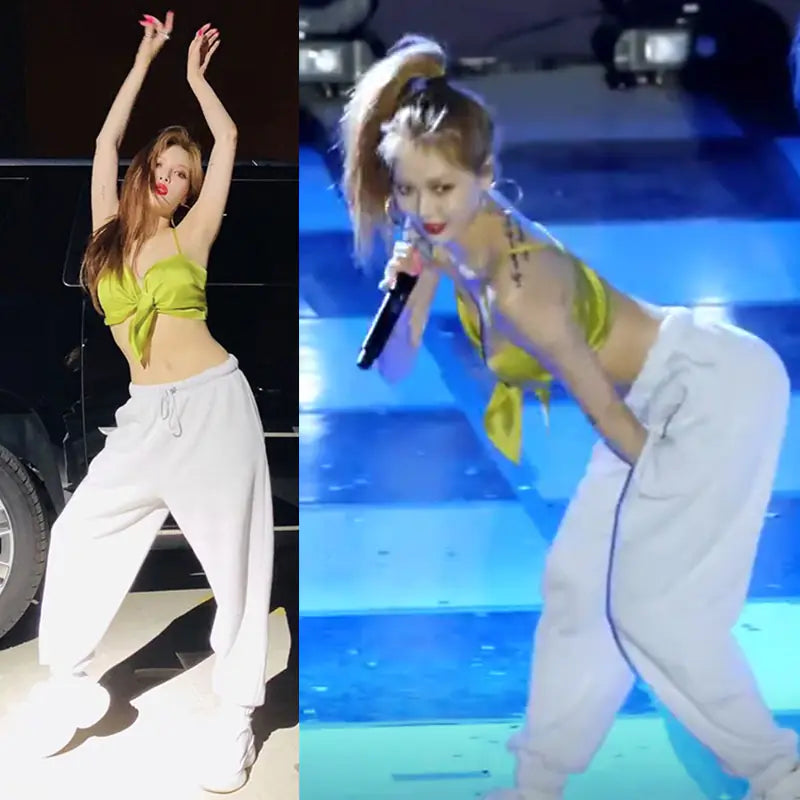 Pantalón de Chándal de Cintura Alta