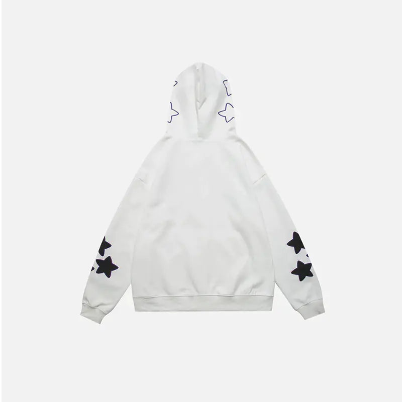Sudadera con Capucha y Cremallera Harajuku Y2K