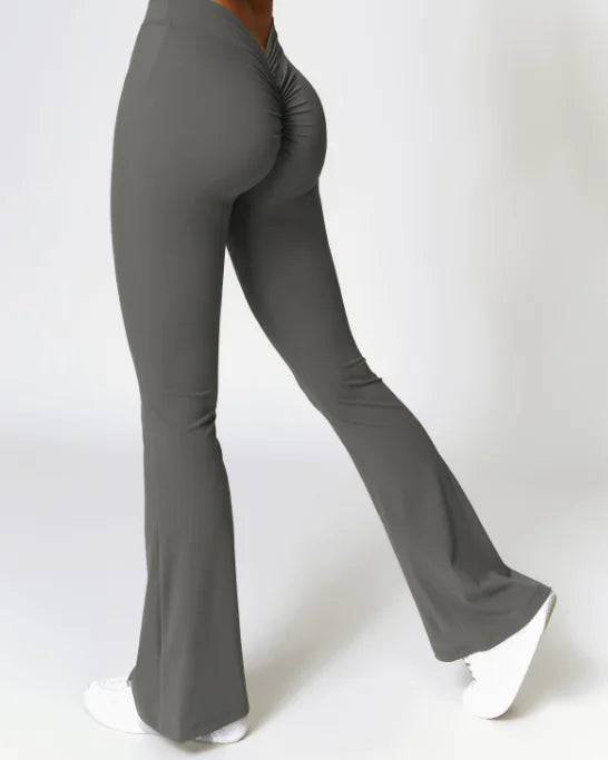 Pantalones de Yoga Acanalados