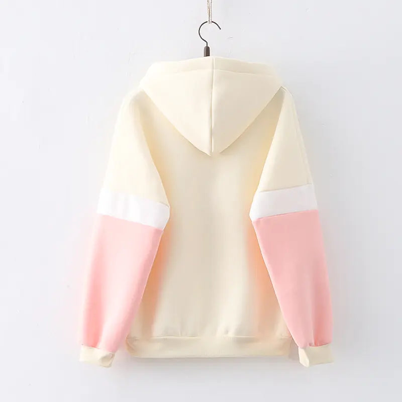Sudadera con Capucha de Fresa Kawaii