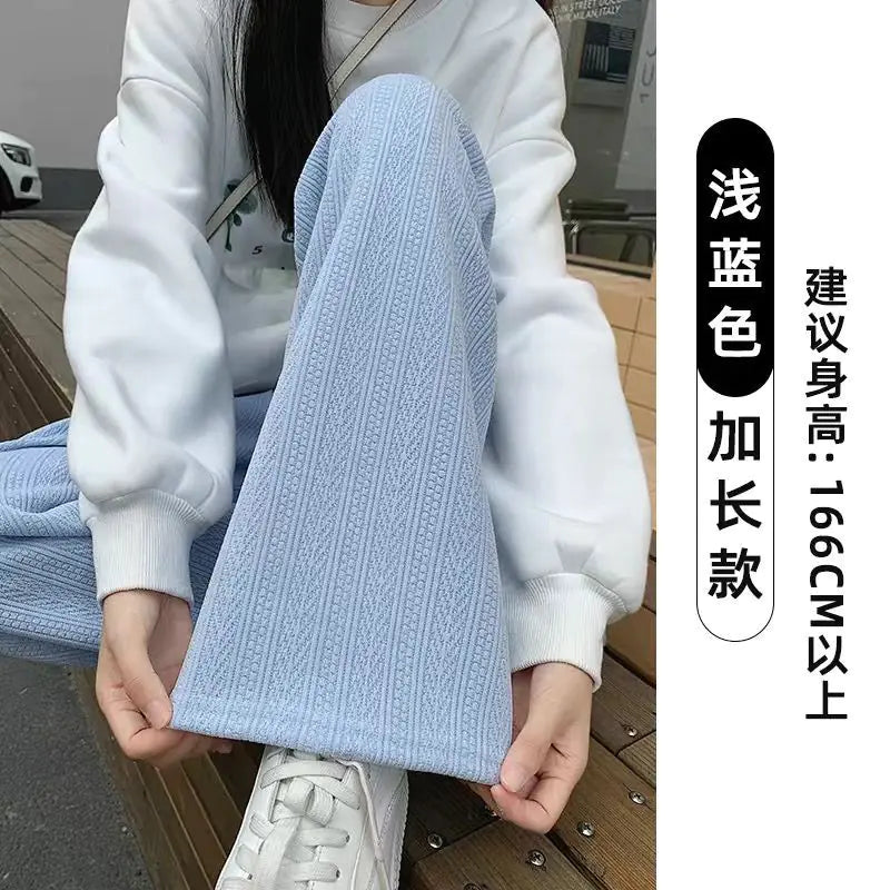 Pantalones de Pierna Ancha y Cintura Alta para Mujer
