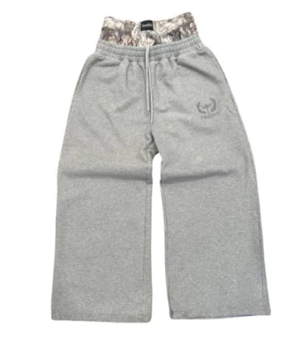 Hip Hop Camo Double Waist Pants