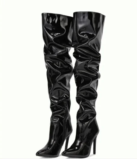 Botas Stiletto con Cierre
