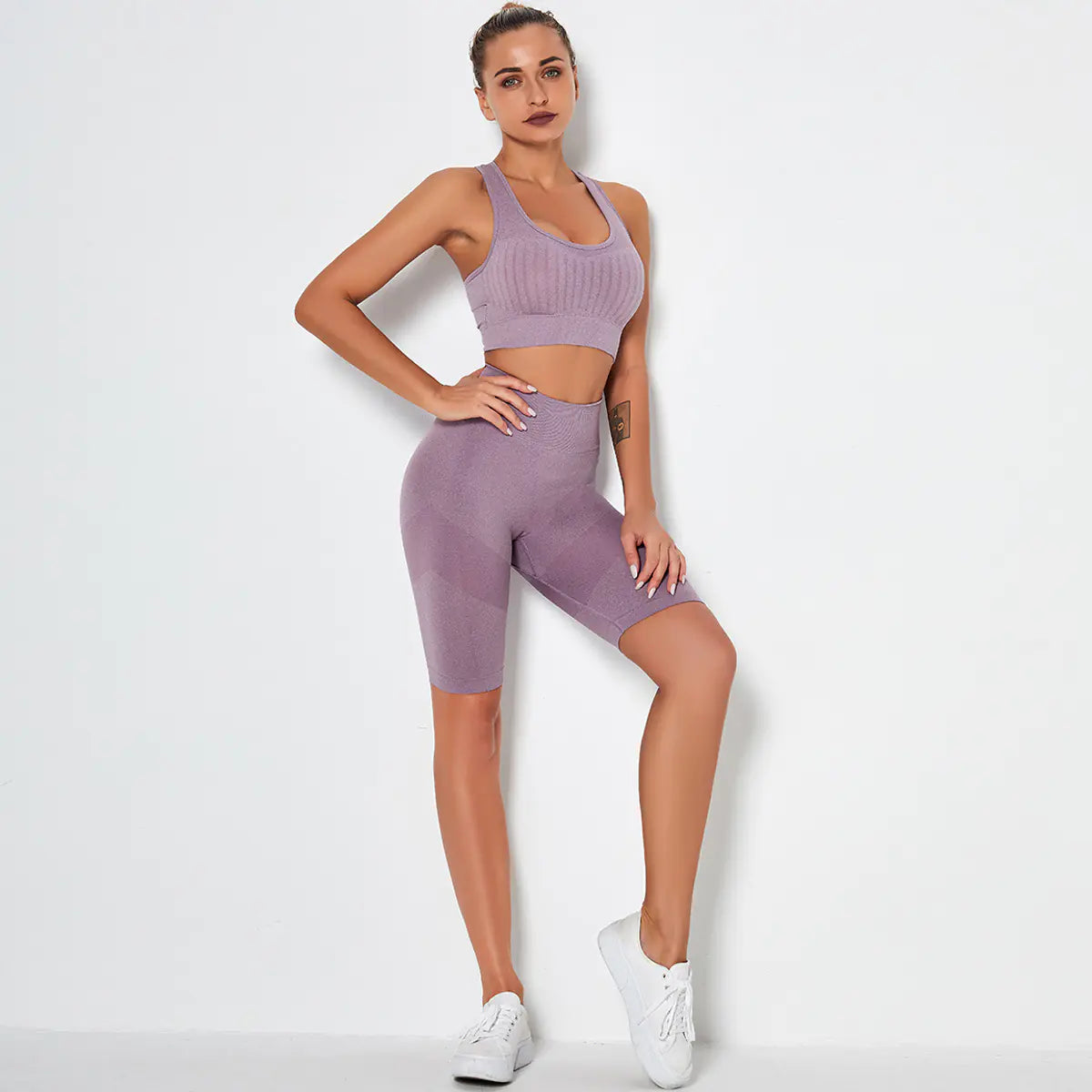 Conjunto de Yoga Atléticas - Sujetador Deportivo y Leggings