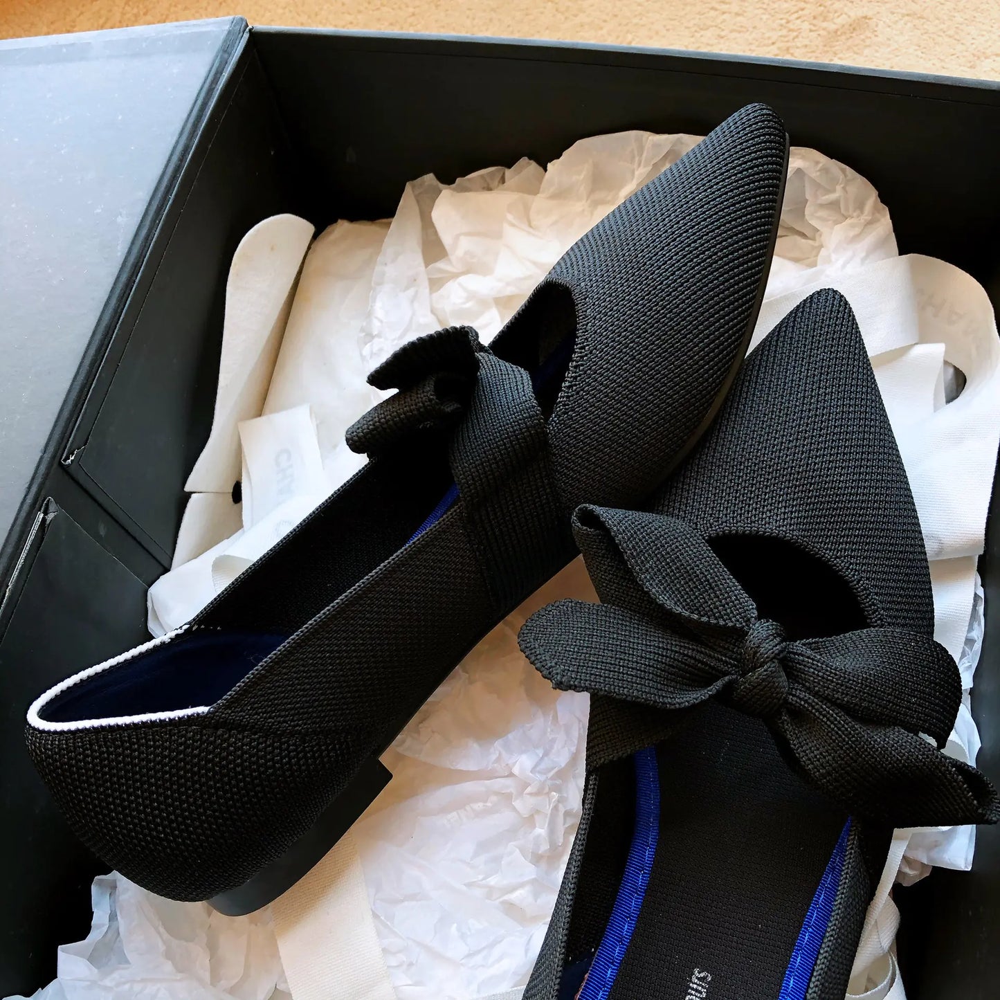 Mocasines Planos con Lazo